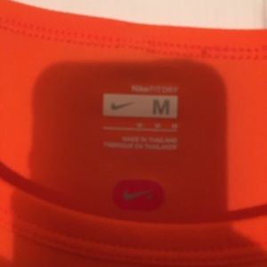 Orange Nike Dri fit Longsleeve men’s medium